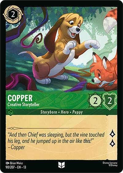 Copper - Creative Storyteller #90 Attack of the Vine!