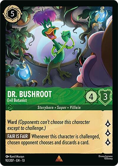 Dr. Bushroot - Evil Botanist #92 Attack of the Vine!