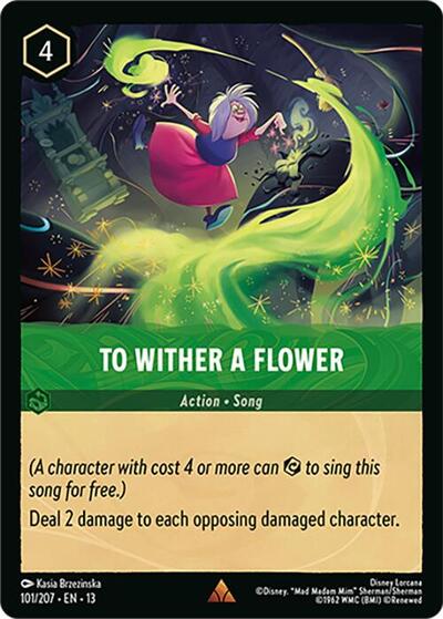 To Wither a Flower #101 Attack of the Vine!