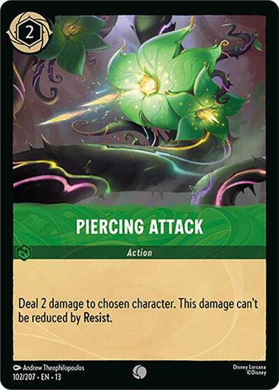 Piercing Attack #102 Attack of the Vine!