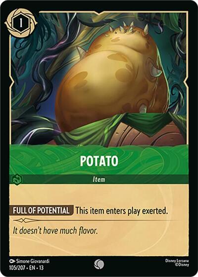 Potato #105 Attack of the Vine!
