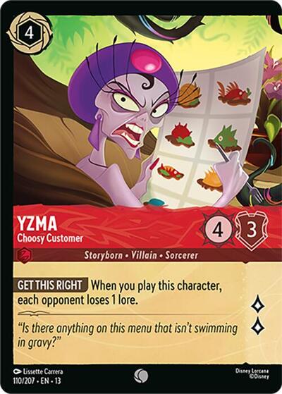 Yzma - Choosy Customer (Foil) #110 Attack of the Vine!
