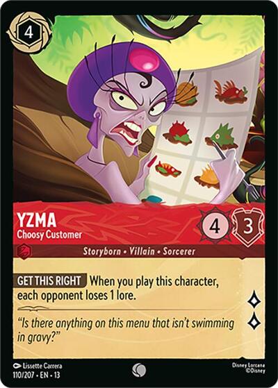 Yzma - Choosy Customer #110 Attack of the Vine!