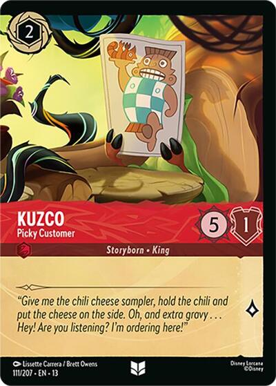 Kuzco - Picky Customer (Foil) #111 Attack of the Vine!