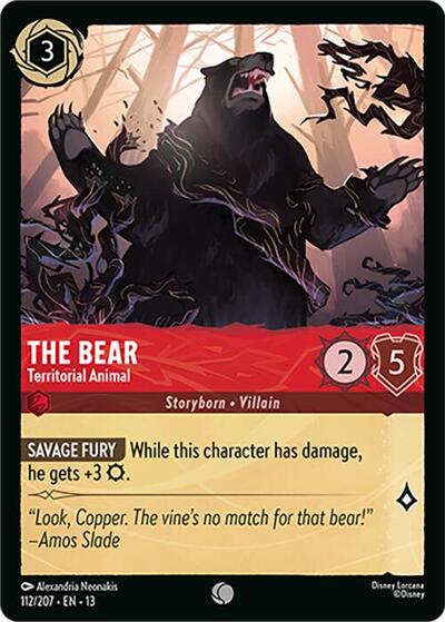 The Bear - Territorial Animal #112 Attack of the Vine!