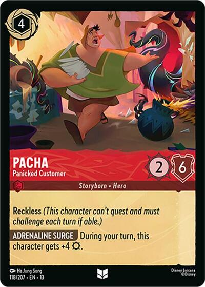 Pacha - Panicked Customer #118 Attack of the Vine!