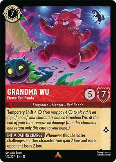Grandma Wu - Fierce Red Panda #120 Attack of the Vine!