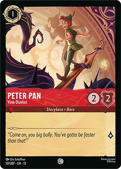 Peter Pan - Vine Duelist #131 Attack of the Vine!