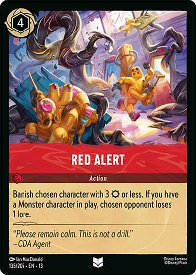 Red Alert #135 Attack of the Vine!