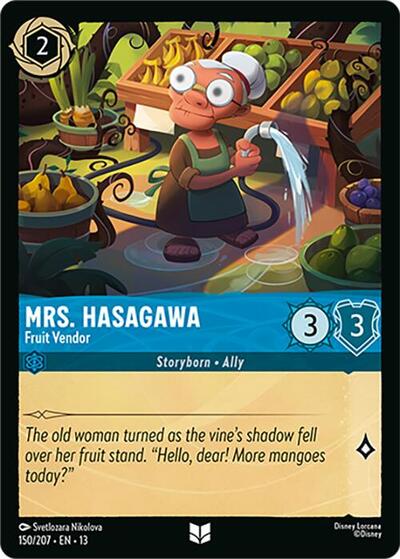 Mrs. Hasagawa - Fruit Vendor #150 Attack of the Vine!