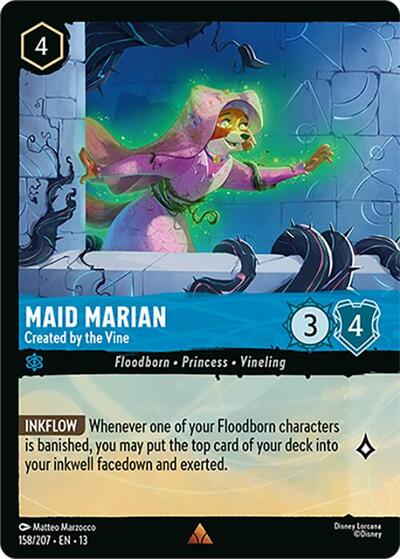 Maid Marian - Created by the Vine (Foil) #158 Attack of the Vine!