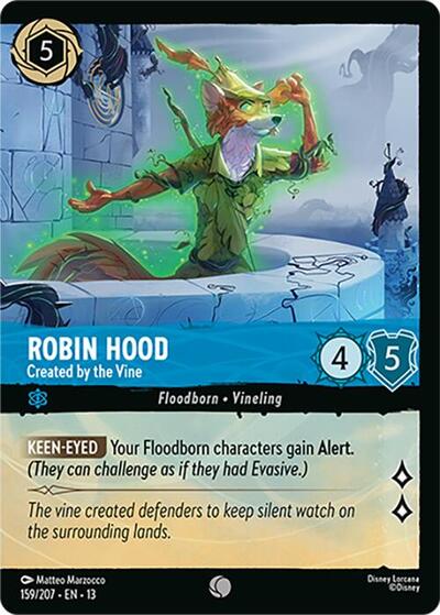 Robin Hood - Created by the Vine (Foil) #159 Attack of the Vine!