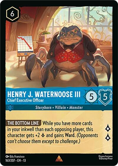 Henry J. Waternoose III - Chief Executive Officer #163 Attack of the Vine!