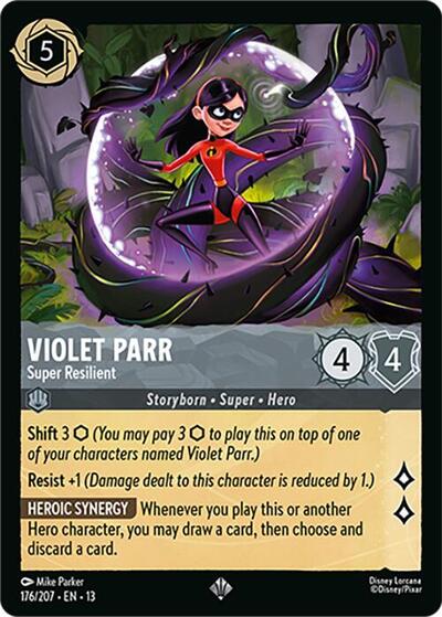 Violet Parr - Super Resilient #176 Attack of the Vine!