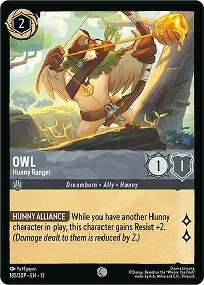 Owl - Hunny Ranger #185 Attack of the Vine!