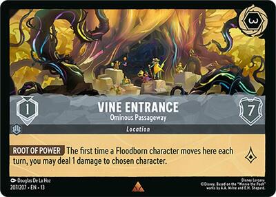 Vine Entrance - Ominous Passageway #207 Attack of the Vine!