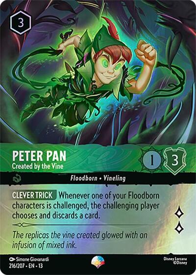 Peter Pan - Created by the Vine (Epic) #216 Attack of the Vine!