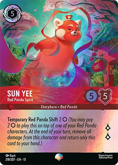 Sun Yee - Red Panda Spirit (Epic) #218 Attack of the Vine!