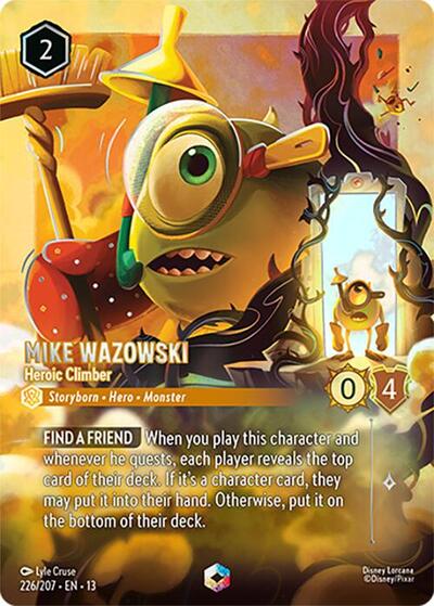 Mike Wazowski - Heroic Climber (Enchanted) #226 Attack of the Vine!