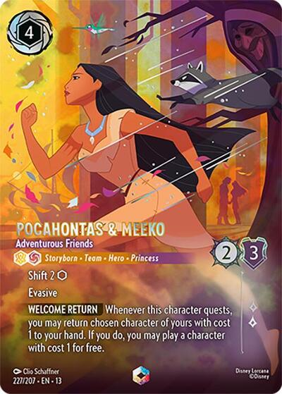 Pocahontas & Meeko - Adventurous Friends (Enchanted) #227 Attack of the Vine!