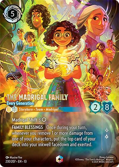 The Madrigal Family - Every Generation (Enchanted) #230 Attack of the Vine!