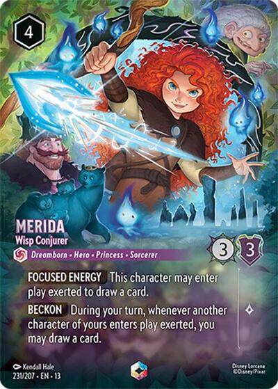Merida - Wisp Conjurer (Enchanted) #231 Attack of the Vine!