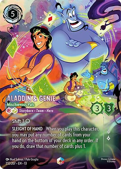 Aladdin & Genie - Mischievous Pals (Enchanted) #232 Attack of the Vine!