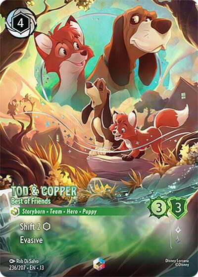 Tod & Copper - Best of Friends (Enchanted) #236 Attack of the Vine!