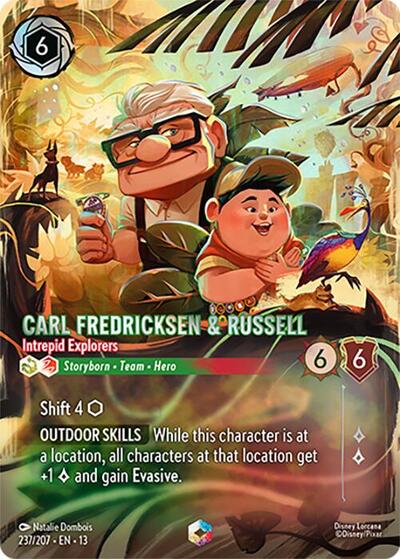 Carl Fredricksen & Russell - Intrepid Explorers (Enchanted) #237 Attack of the Vine!