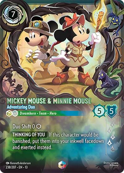 Mickey Mouse & Minnie Mouse - Adventuring Duo (Enchanted) #238 Attack of the Vine!