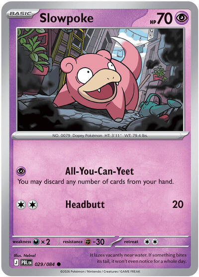 Slowpoke #29 Pitch Black