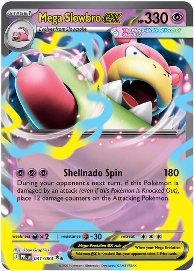 Mega Slowbro ex #31 Pitch Black