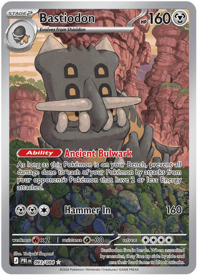 Bastiodon Pitch Black