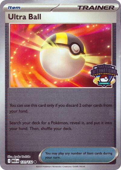 Ultra Ball #131 League & Championship Cards
