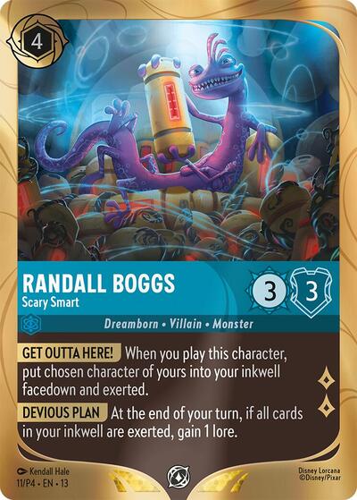 Randall Boggs - Scary Smart #11 Disney Lorcana Promo Cards