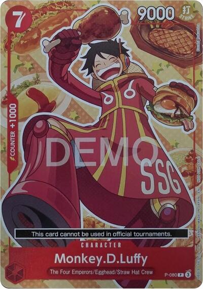 One Piece Demo Deck Cards
