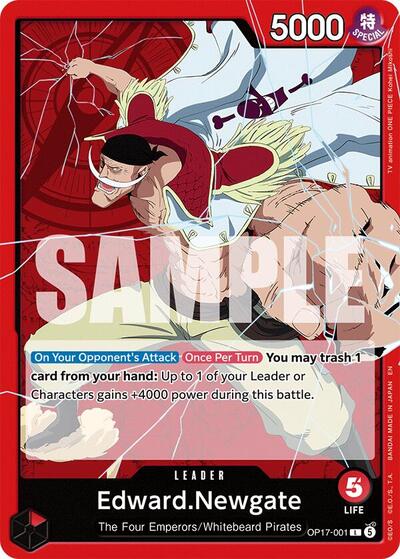 Edward.Newgate #OP17-001 The World's Strongest Warriors