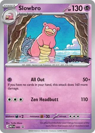 Slowbro - 083 Mega Evolution Promo #83