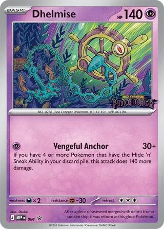 Dhelmise - 084 Mega Evolution Promo #84