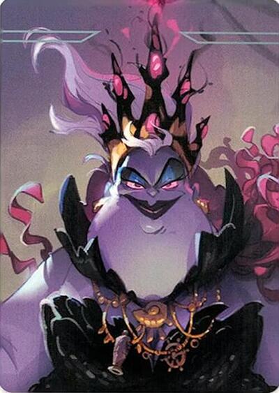Ursula - Sea Witch Queen Puzzle Insert (Top Middle) #promo Ursula's Return