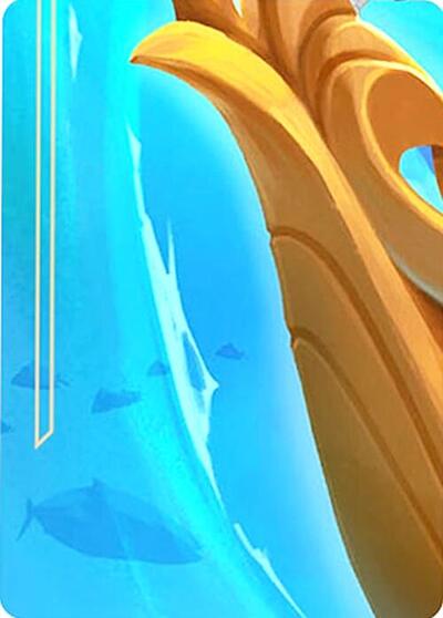 Azurite Sea Puzzle Insert (Middle Left) #promo Azurite Sea