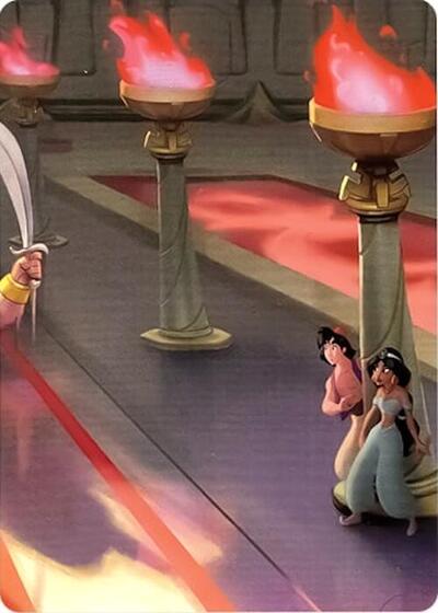 Reign of Jafar Puzzle Insert (Version 1 of 2) (Bottom Right) #promo Reign of Jafar