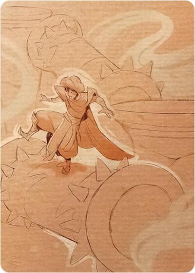 Reign of Jafar Puzzle Insert (Version 2 of 2) (Bottom Right) #promo Reign of Jafar