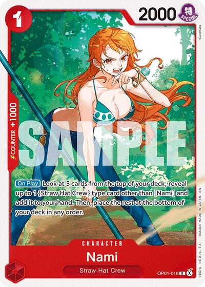 Nami #OP01-016 Starter Deck 31: RED Monkey.D.Luffy