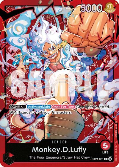 Monkey.D.Luffy (ST21-001) #ST21-001 Starter Deck 31: RED Monkey.D.Luffy