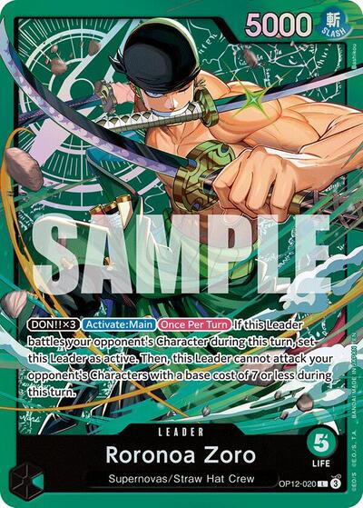 Roronoa Zoro (OP12-020) #OP12-020 Starter Deck 32: GREEN Roronoa Zoro