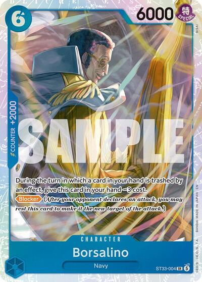 Borsalino #ST33-004 Starter Deck 33: BLUE Kuzan