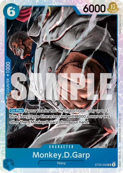 Monkey.D.Garp #ST33-005 Starter Deck 33: BLUE Kuzan