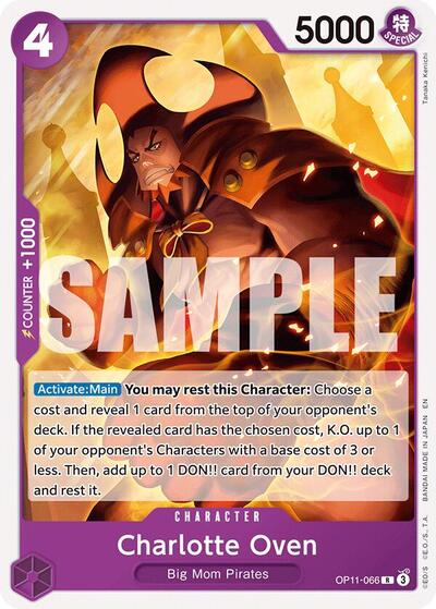 Charlotte Oven #OP11-066 Starter Deck 34: PURPLE Charlotte Katakuri