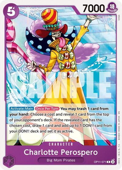 Charlotte Perospero #OP11-071 Starter Deck 34: PURPLE Charlotte Katakuri